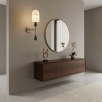 Dakota Alabaster Wall Lamp