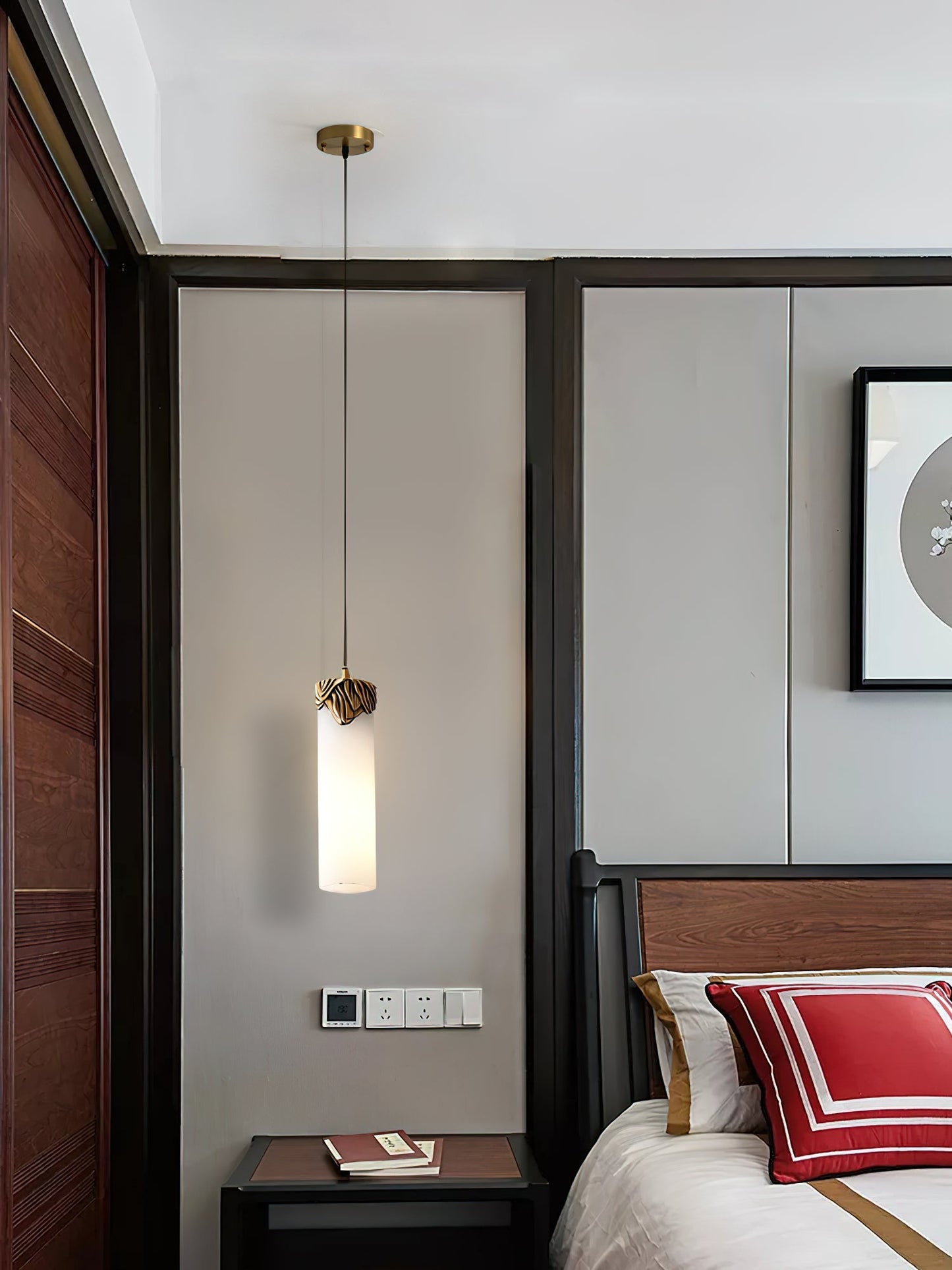 Dansani Lyra Alabaster Pendant Light