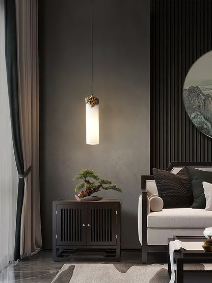 Dansani Lyra Alabaster Pendant Light