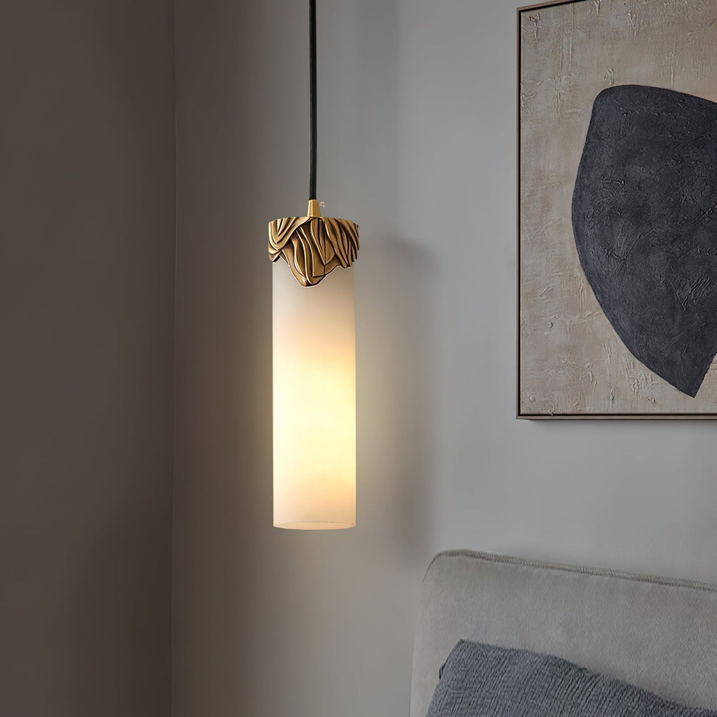 Dansani Lyra Alabaster Pendant Light