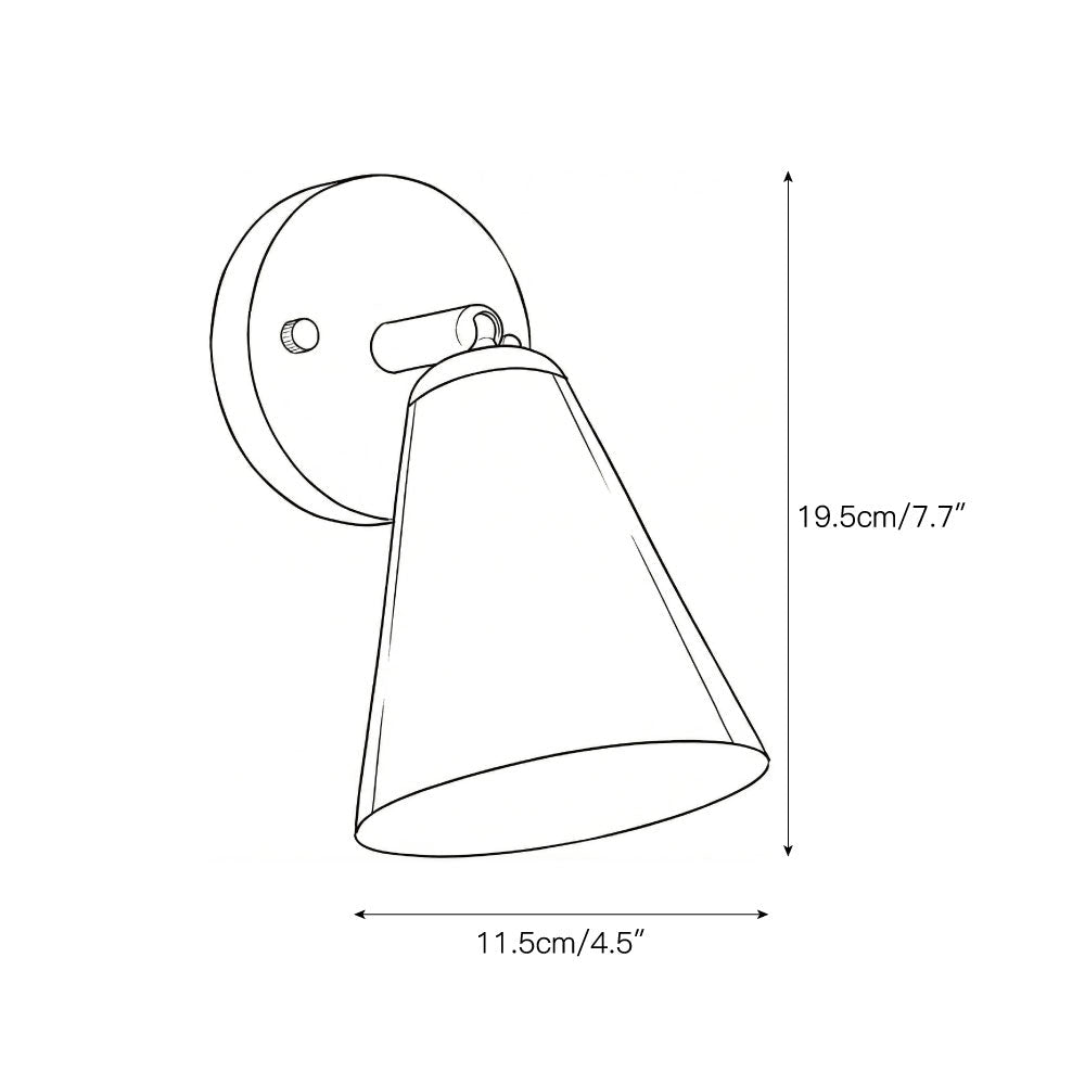 Dax Brass Wall Lamp