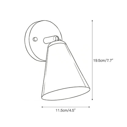 Dax Brass Wall Lamp