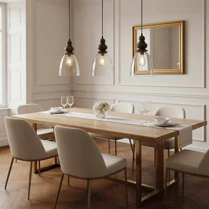 Delmare Glass Pendant Lamp