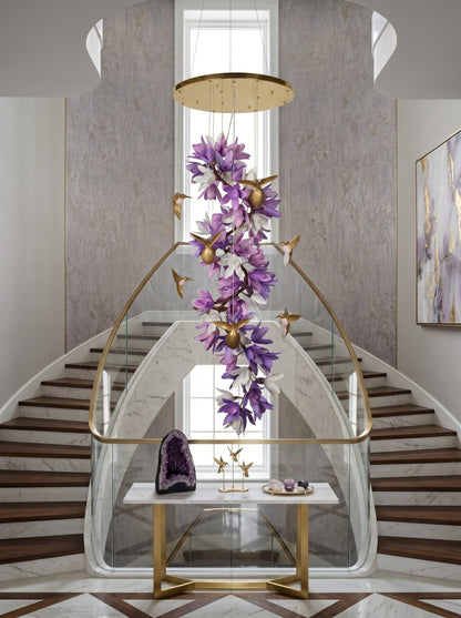 Delphinium Purple Chandelier