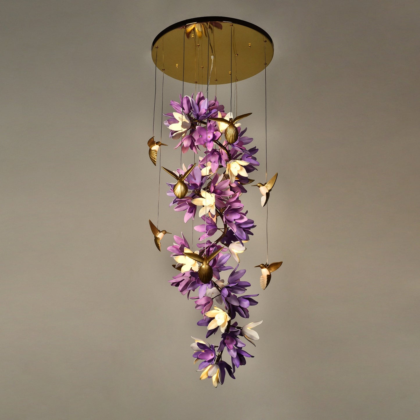 Delphinium Purple Chandelier