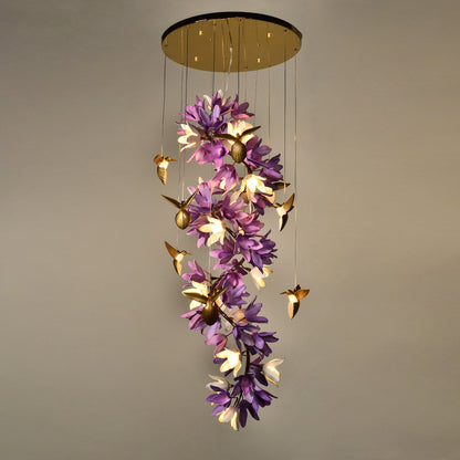 Delphinium Purple Chandelier