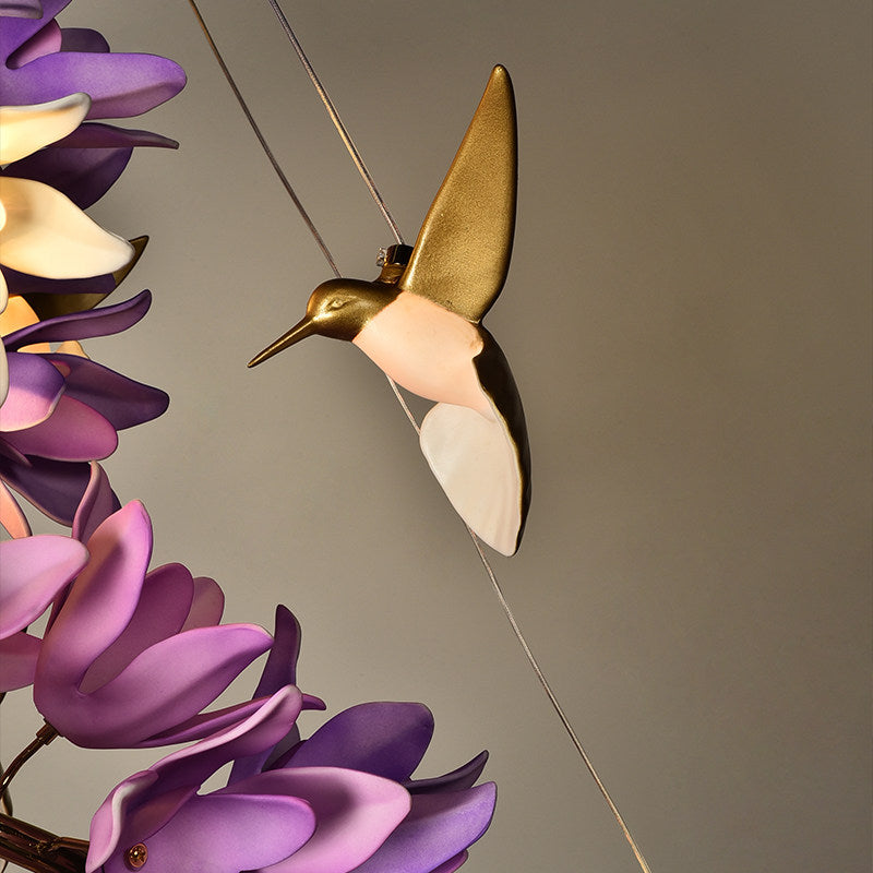 Delphinium Purple Chandelier
