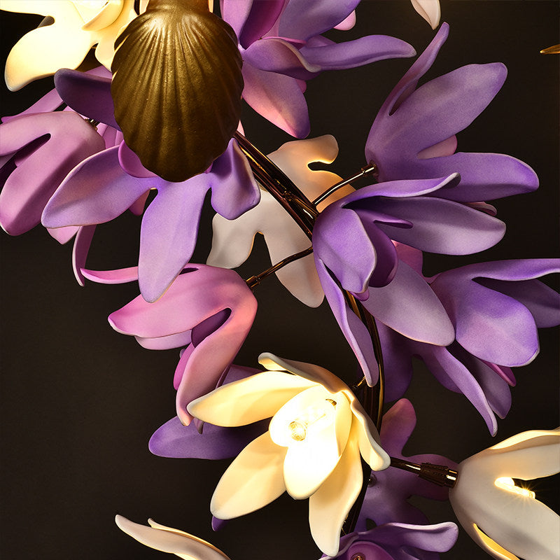 Delphinium Purple Chandelier