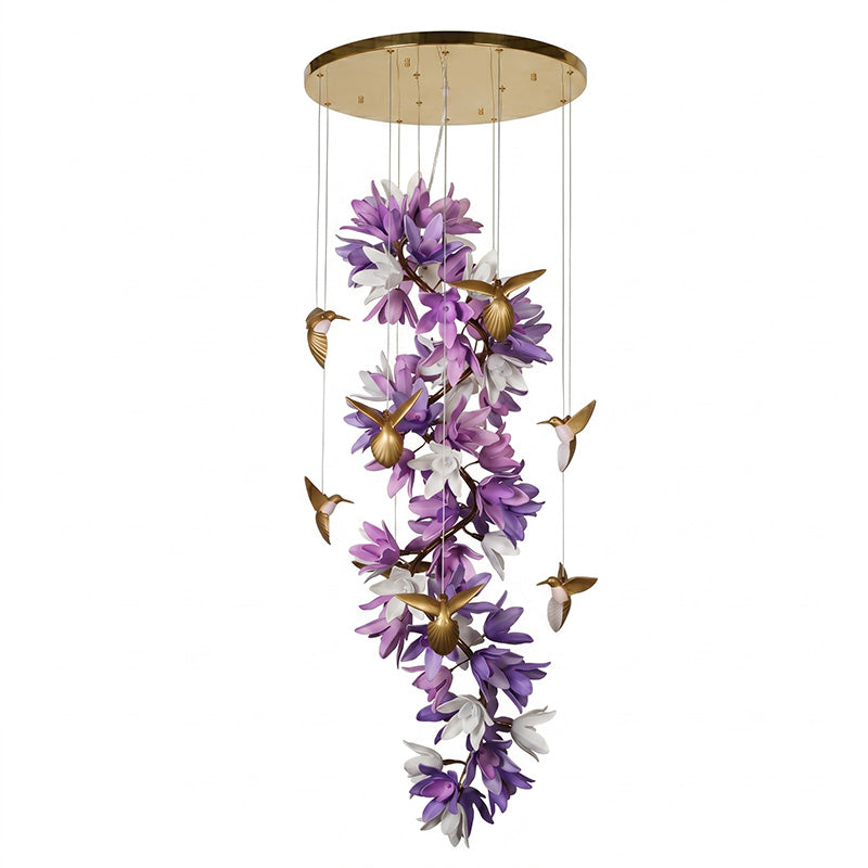 Delphinium Purple Chandelier