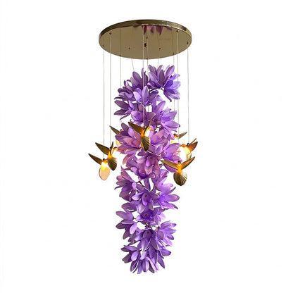 Delphinium Purple Chandelier