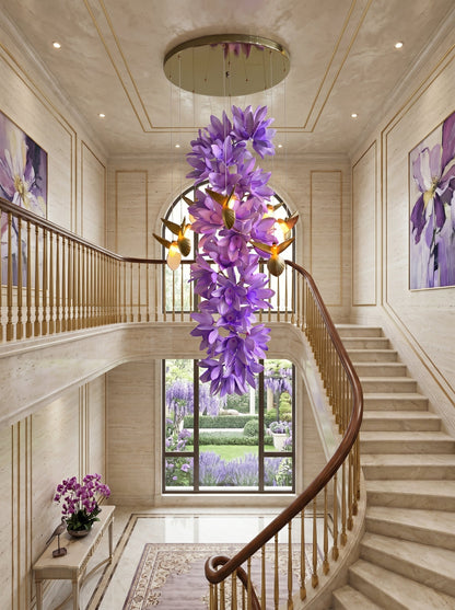 Delphinium Purple Chandelier
