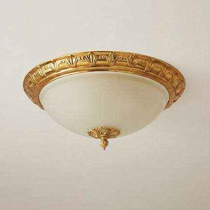 Deltana Flush Ceiling Lamp