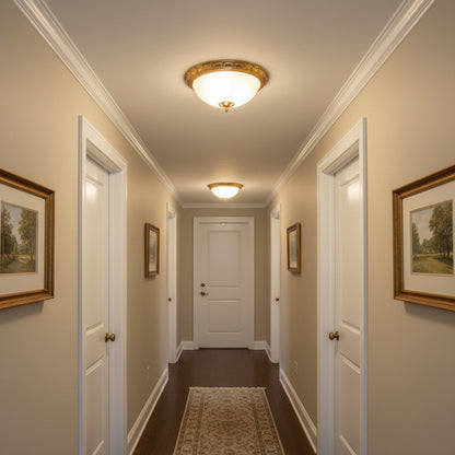 Deltana Flush Ceiling Lamp