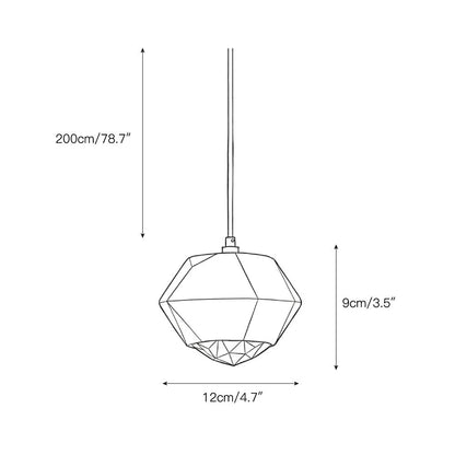 Diamante Alabaster Pendant Lamp