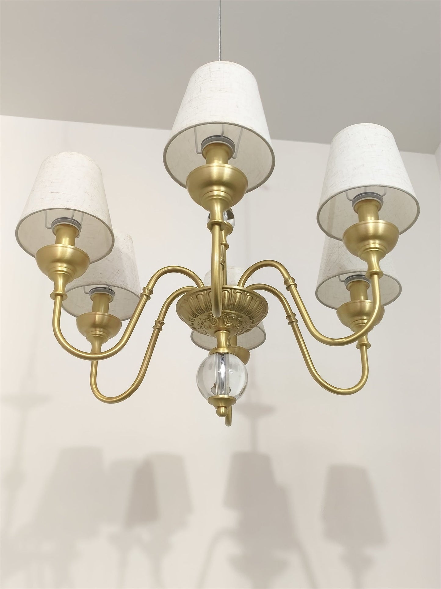 Diana Brass Chandelier