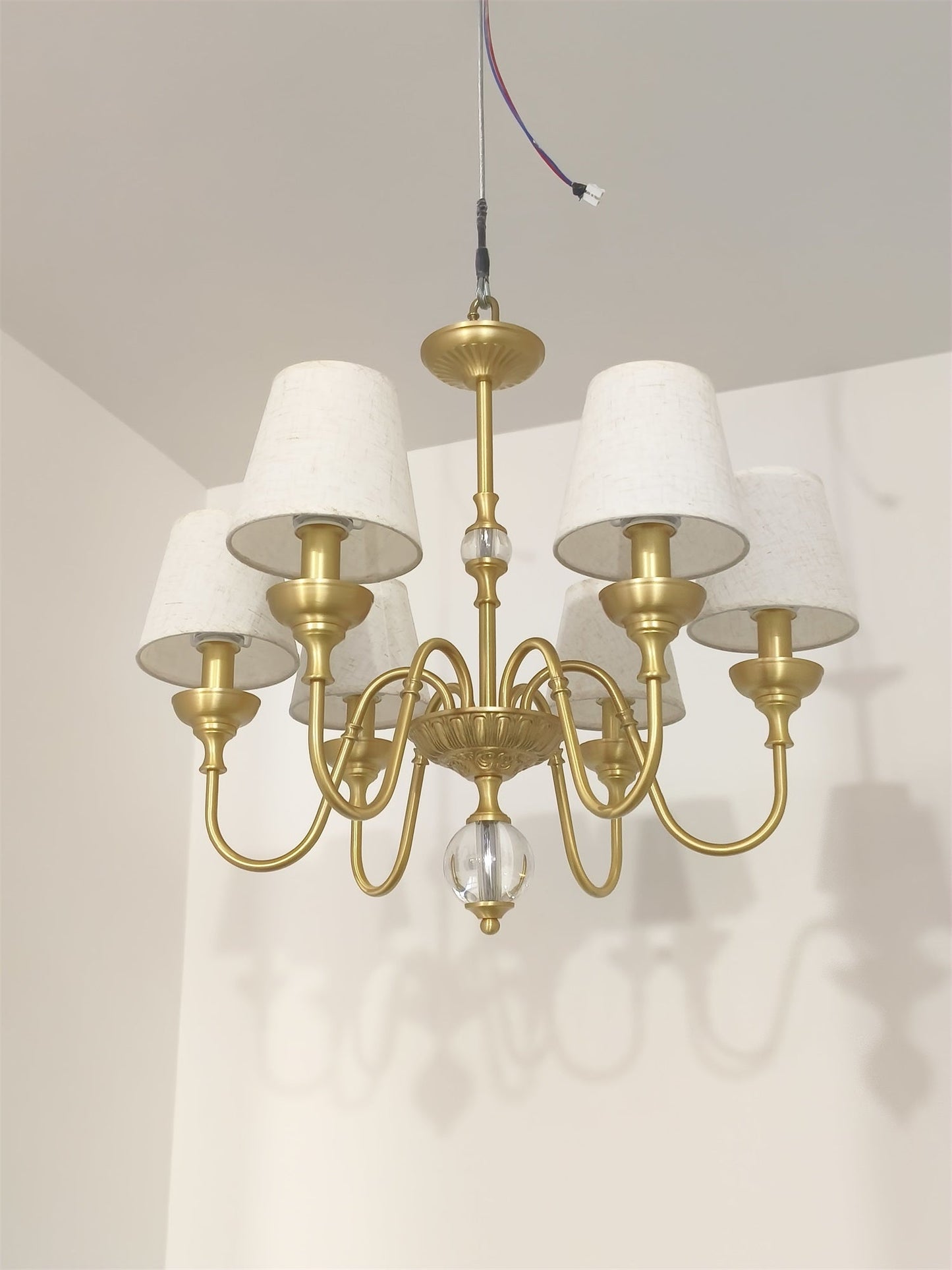 Diana Brass Chandelier