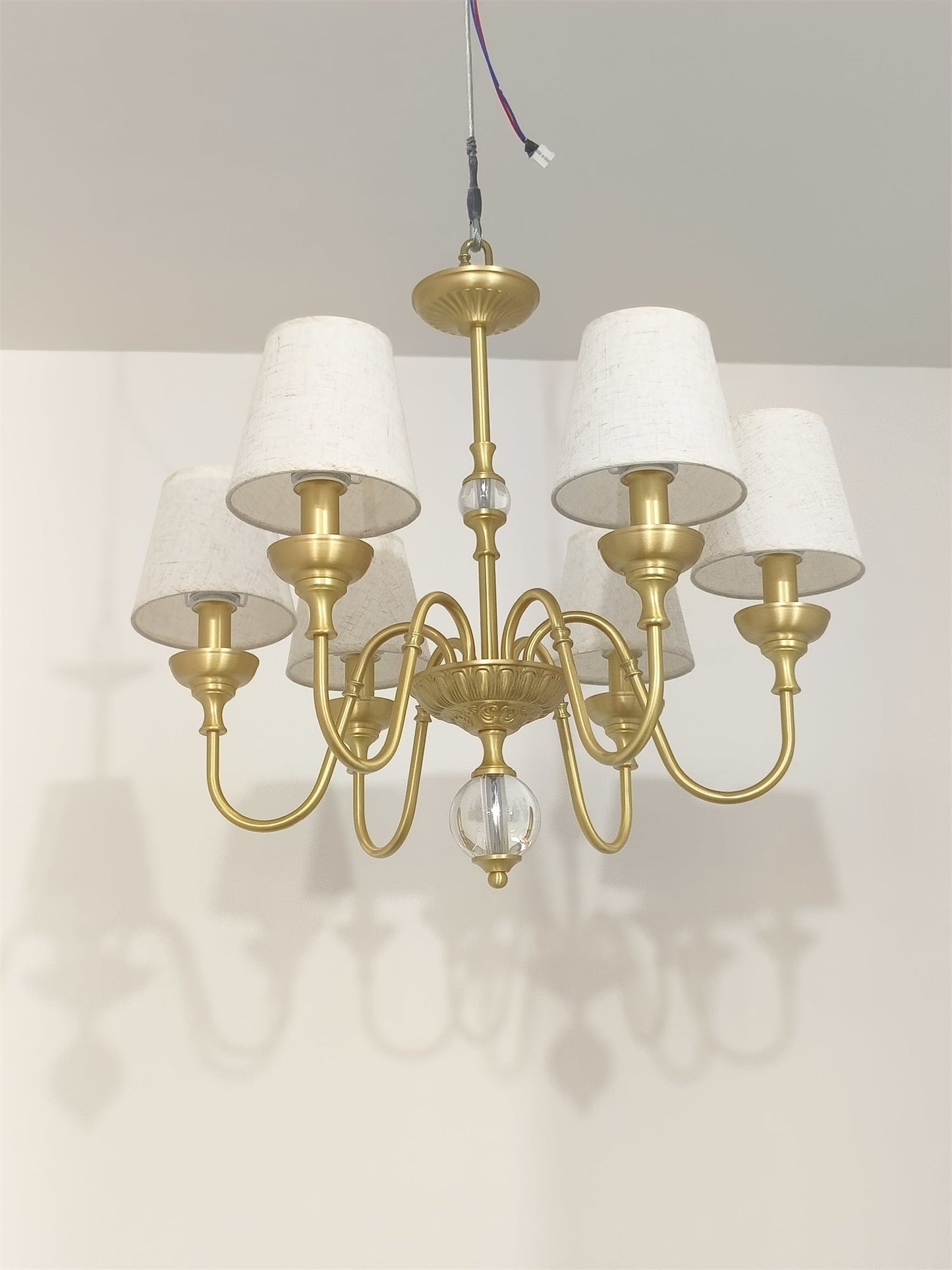 Diana Brass Chandelier
