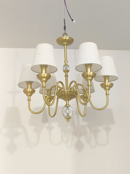 Diana Brass Chandelier
