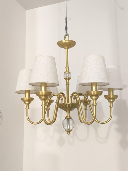 Diana Brass Chandelier