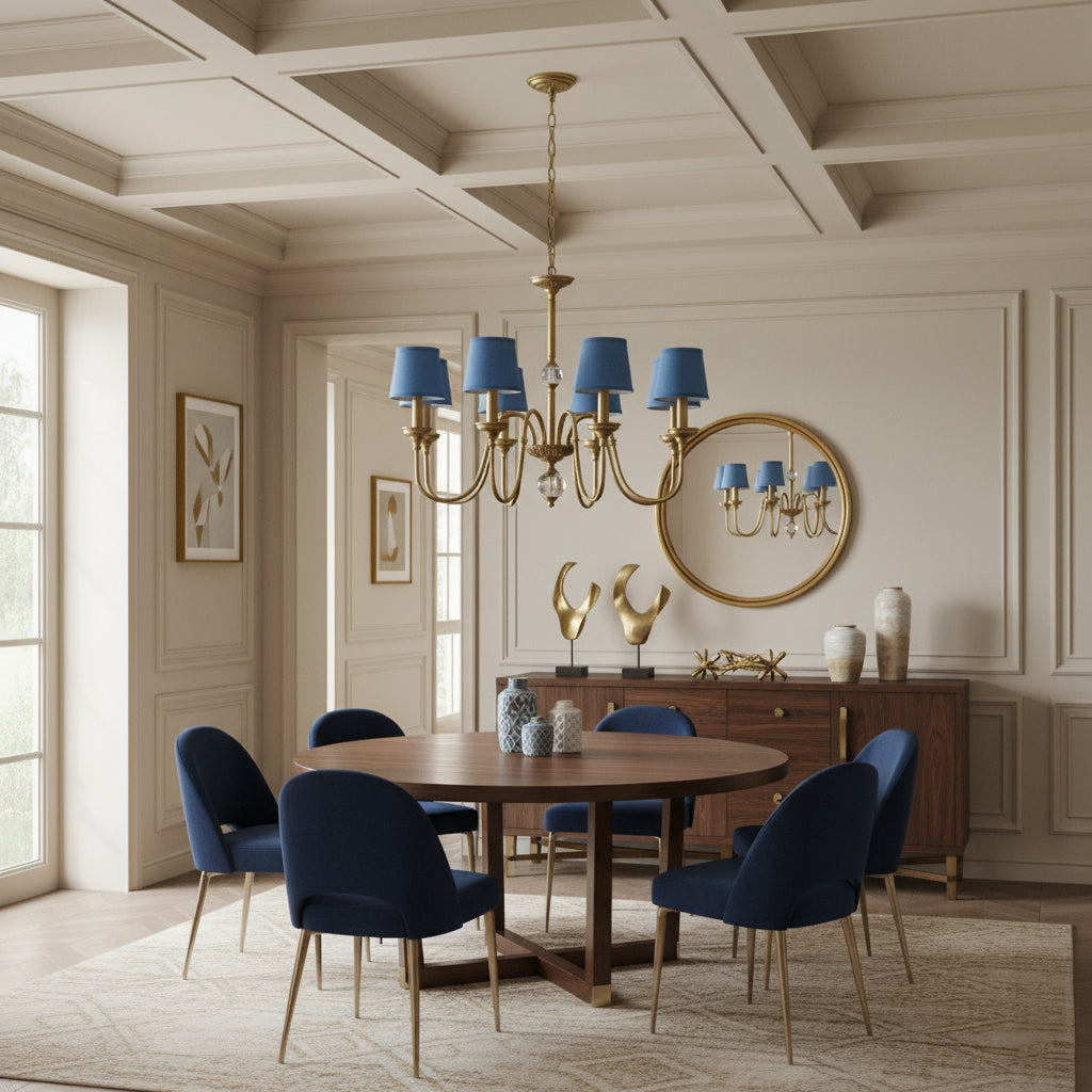 Diana Brass Chandelier