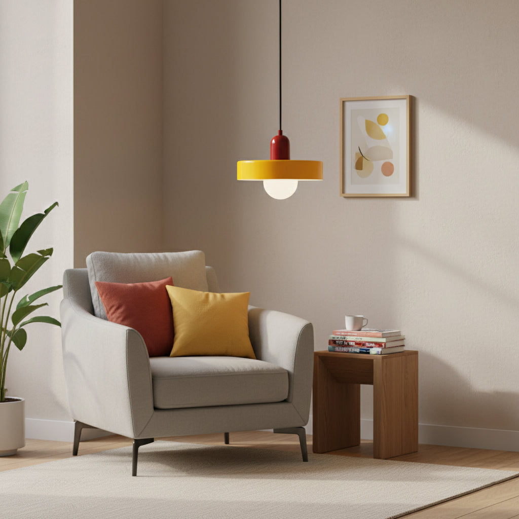 Disc Orb Pendant Lamp