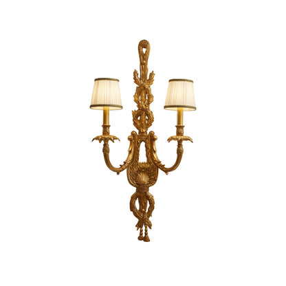 Dominique Brass Wall Lamp