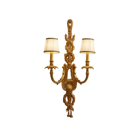 Dominique Brass Wall Lamp