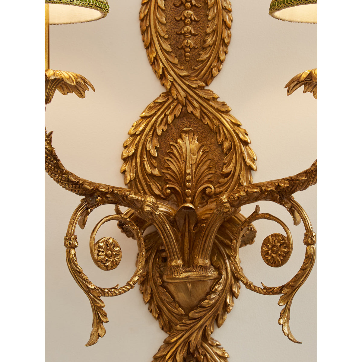 Dominique Brass Wall Lamp