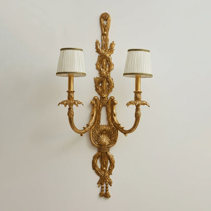 Dominique Brass Wall Lamp