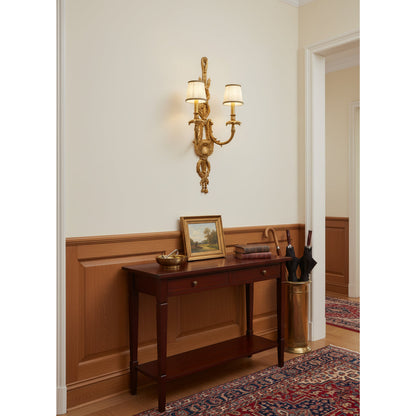 Dominique Brass Wall Lamp
