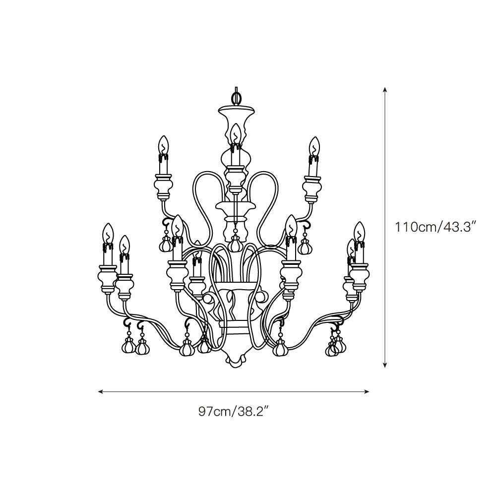 Donnelly Country Chandelier