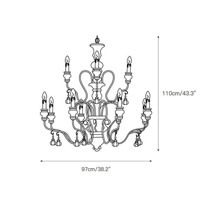 Donnelly Country Chandelier