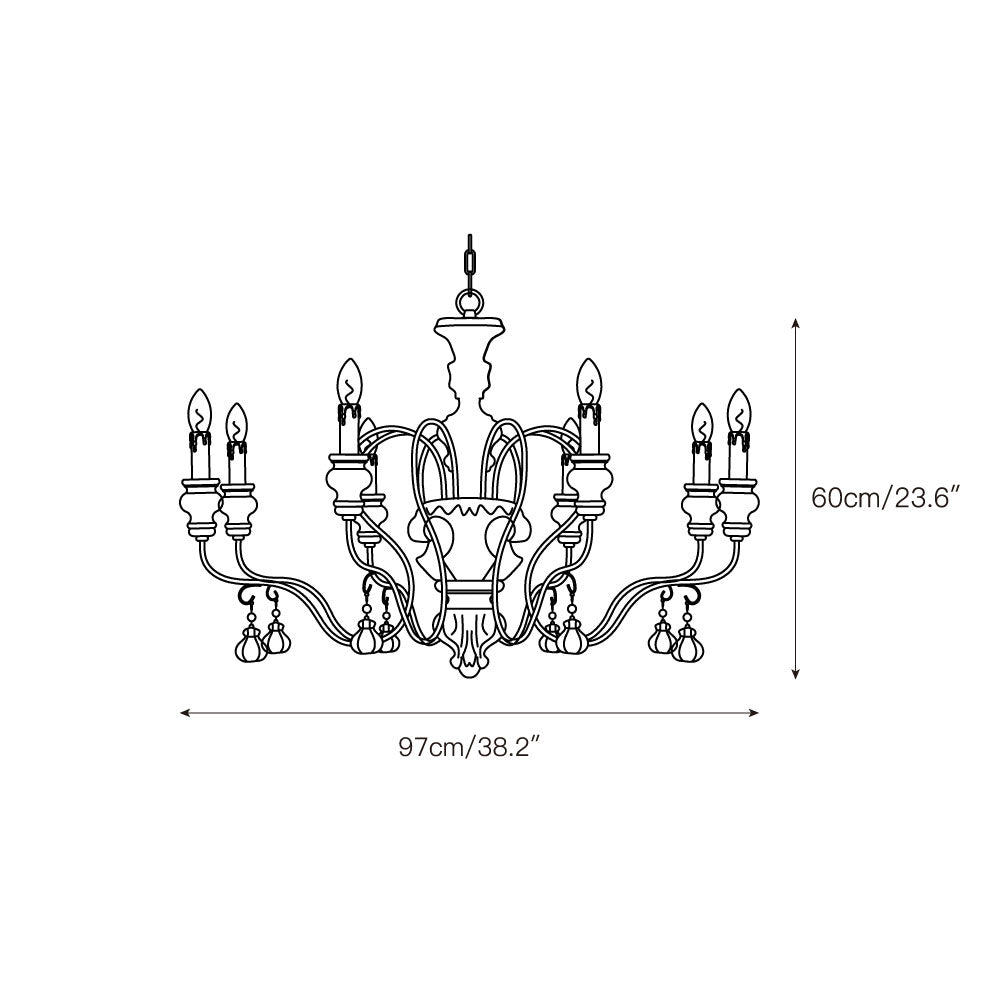 Donnelly Country Chandelier