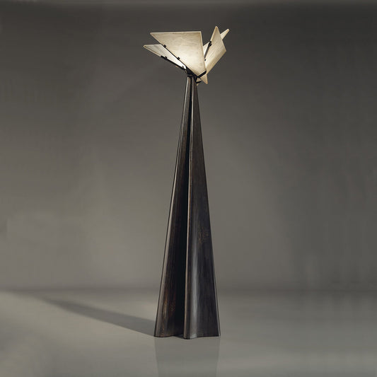 Drape Alabaster Floor Lamp