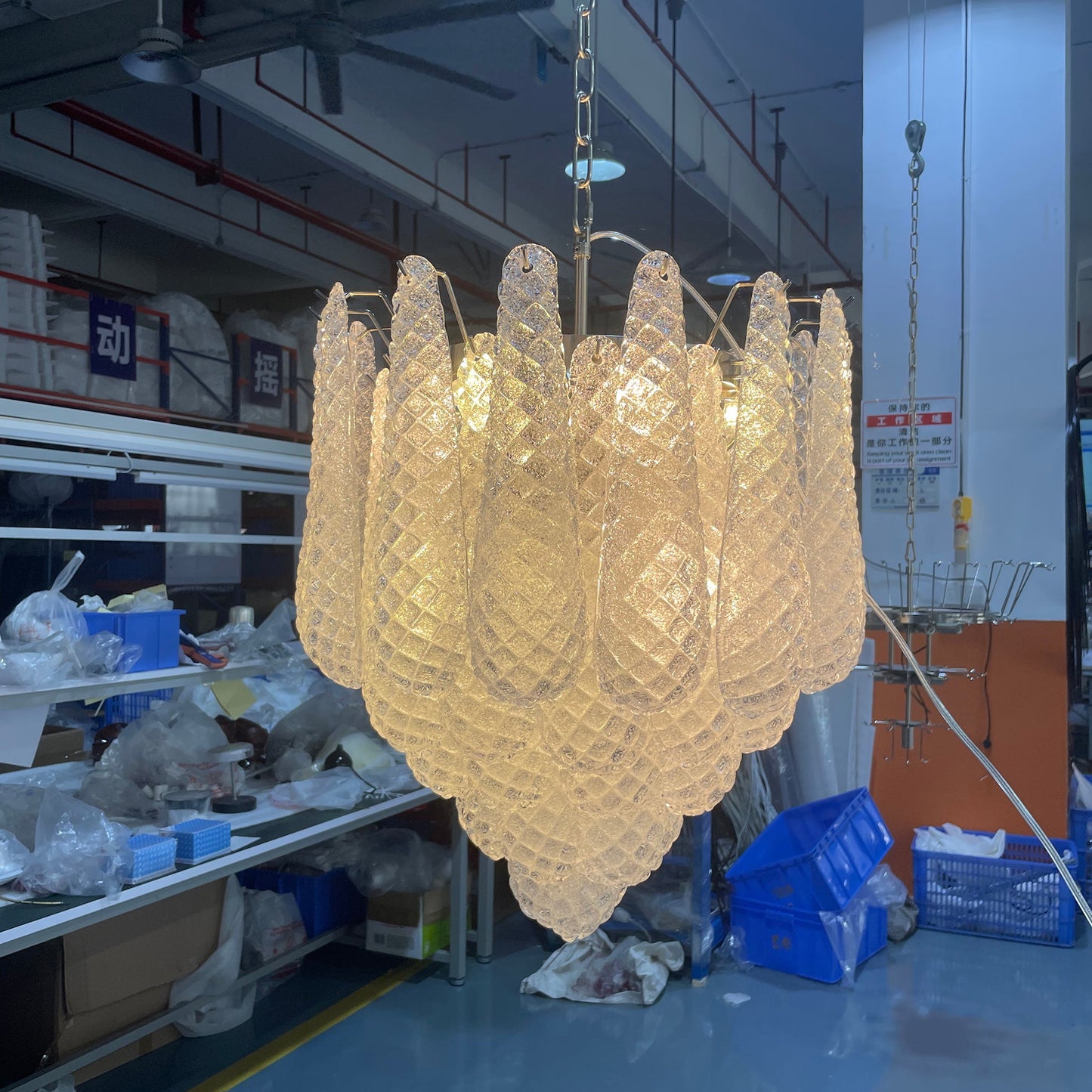Drop Murano Chandelier