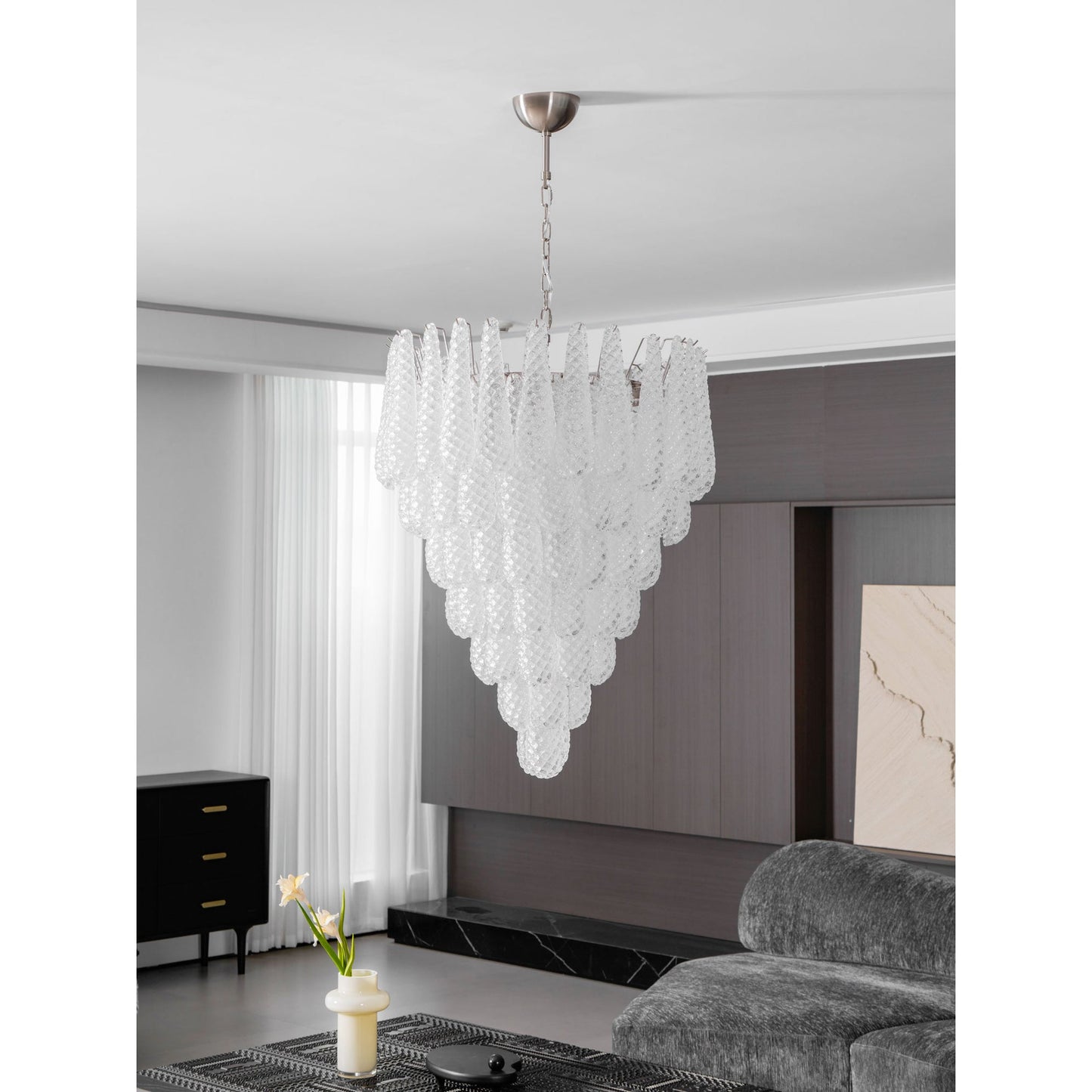 Drop Murano Chandelier