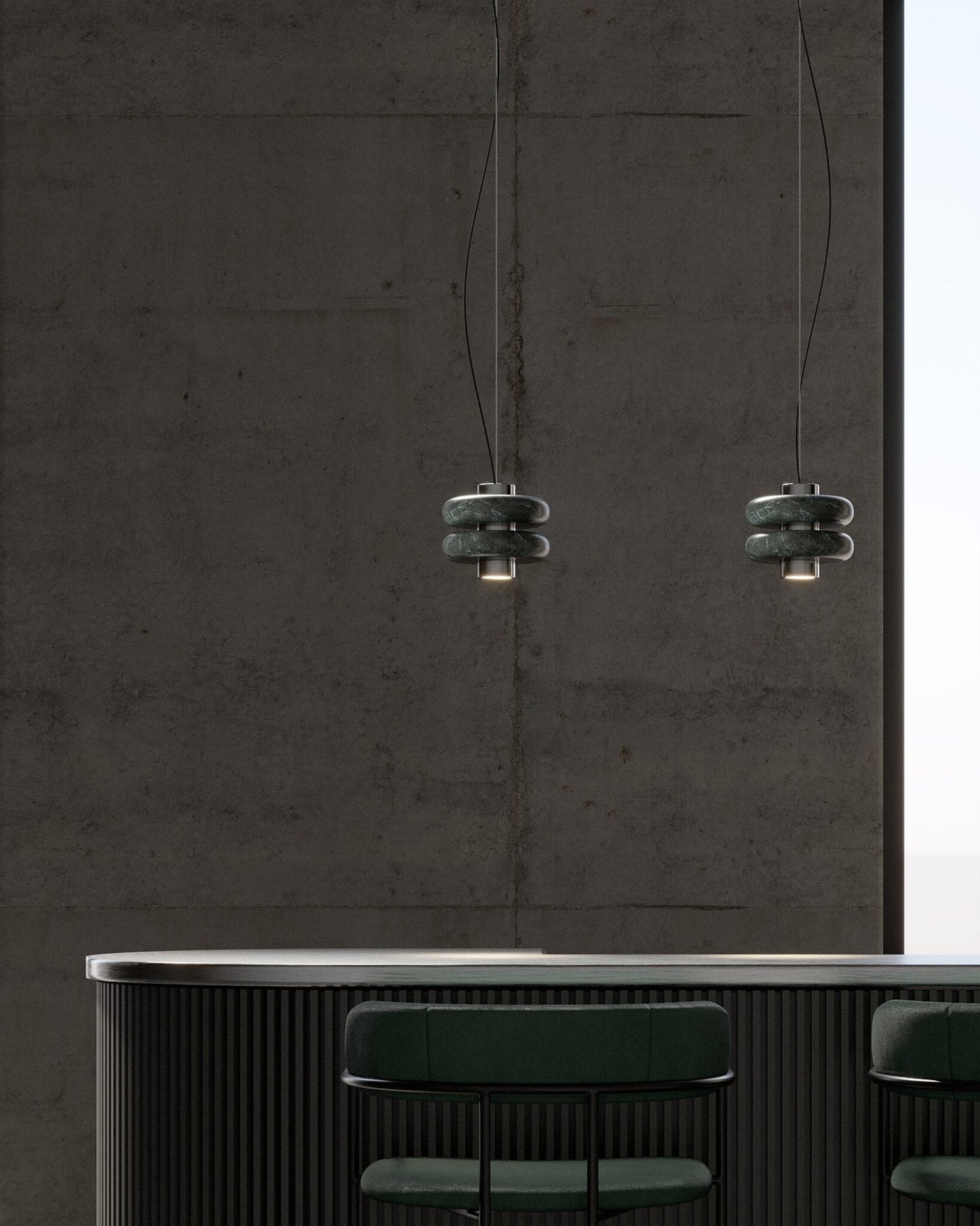 Duo Marble Pendant Lamp
