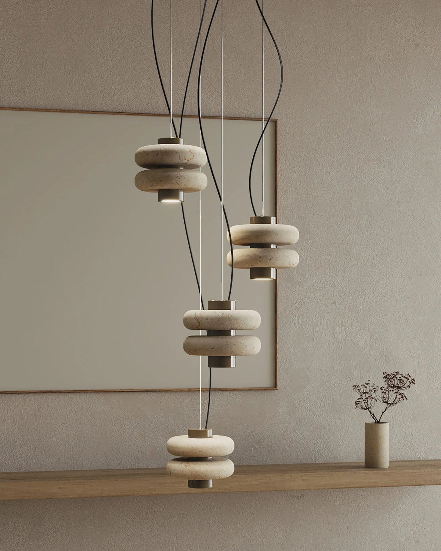 Duo Marble Pendant Lamp