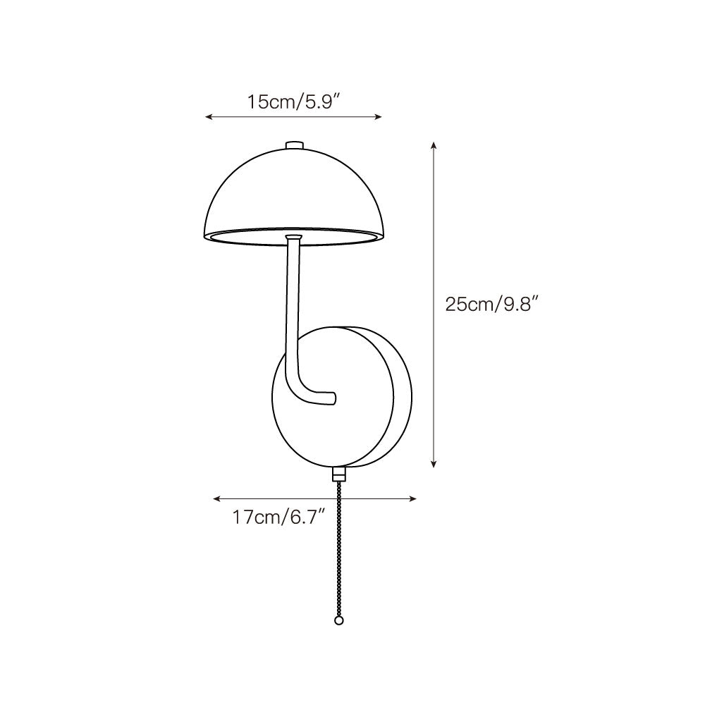 Dussa Marble Wall Lamp
