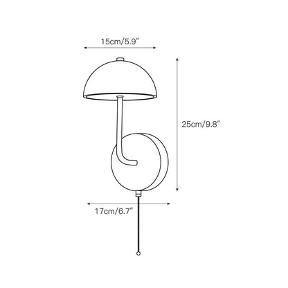 Dussa Marble Wall Lamp