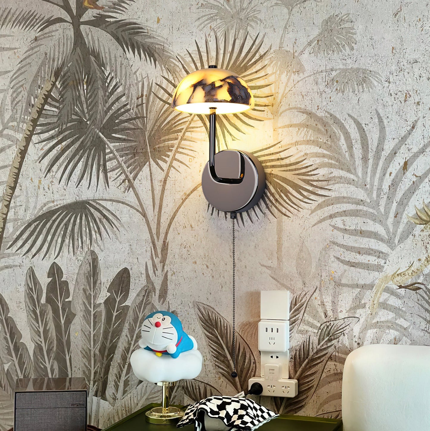 Dussa Marble Wall Lamp