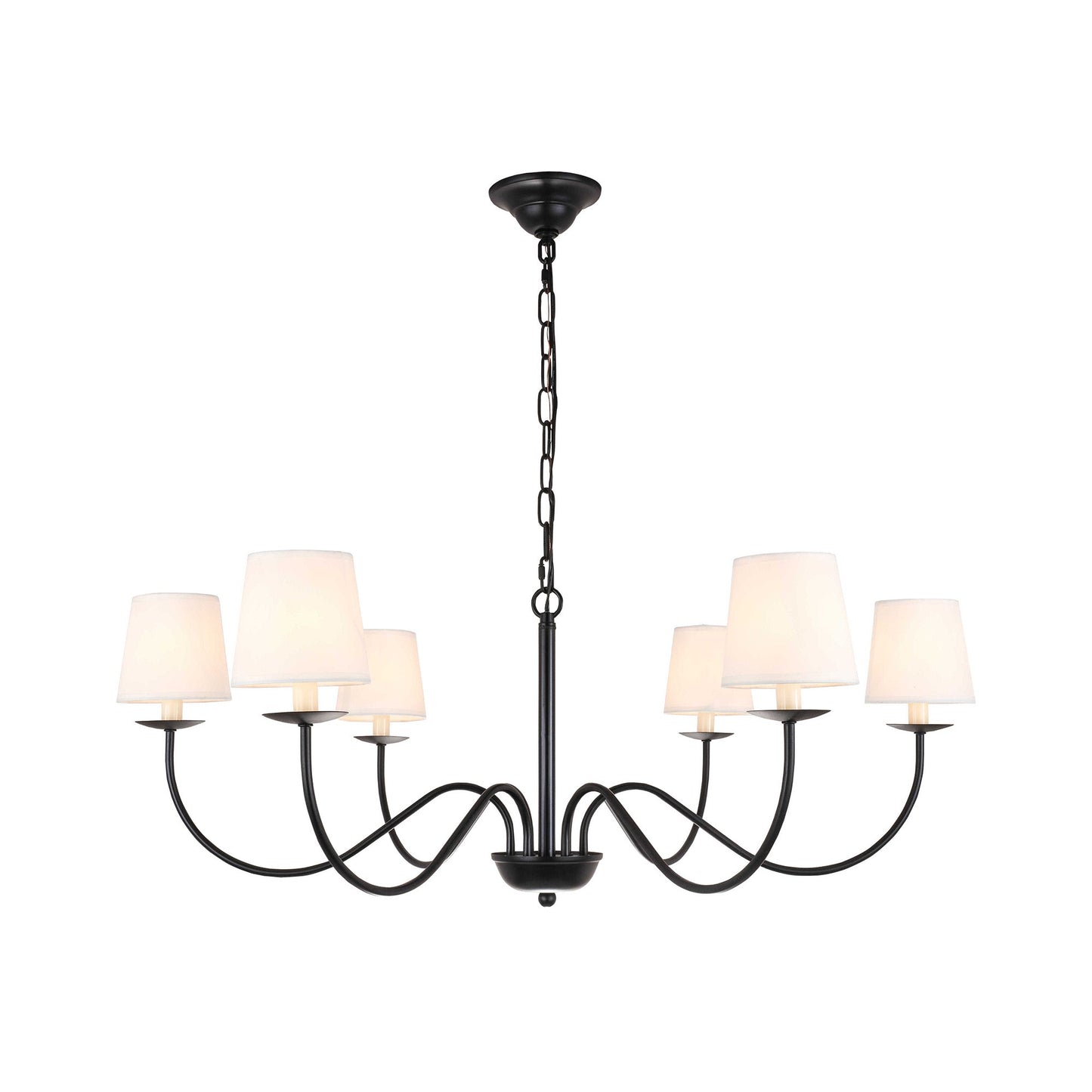 Eclipse Brass Chandelier