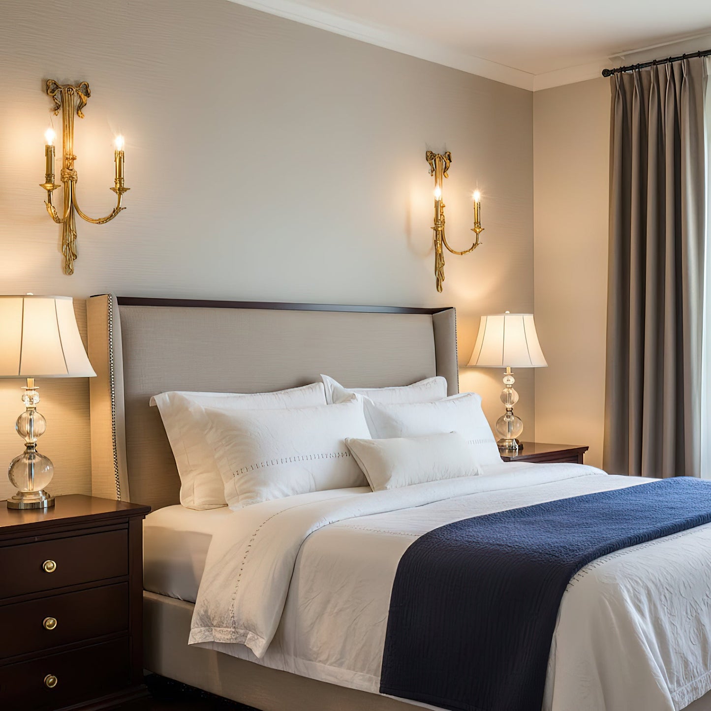 Edith Brass Wall Lamp