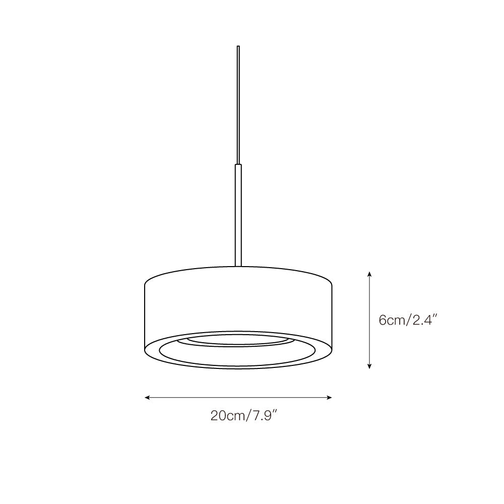Elancourt Marble Pendant Lamp