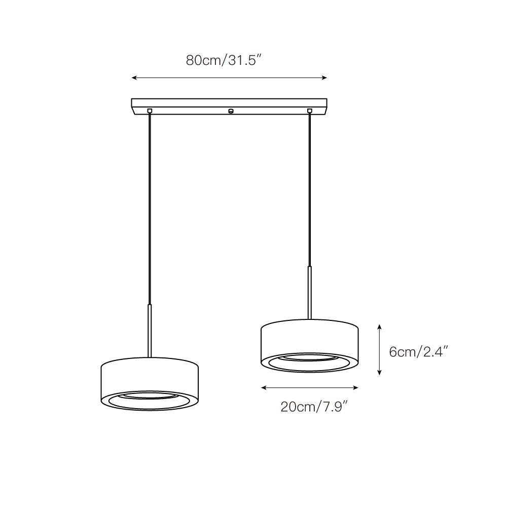Elancourt Marble Pendant Lamp
