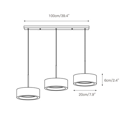 Elancourt Marble Pendant Lamp