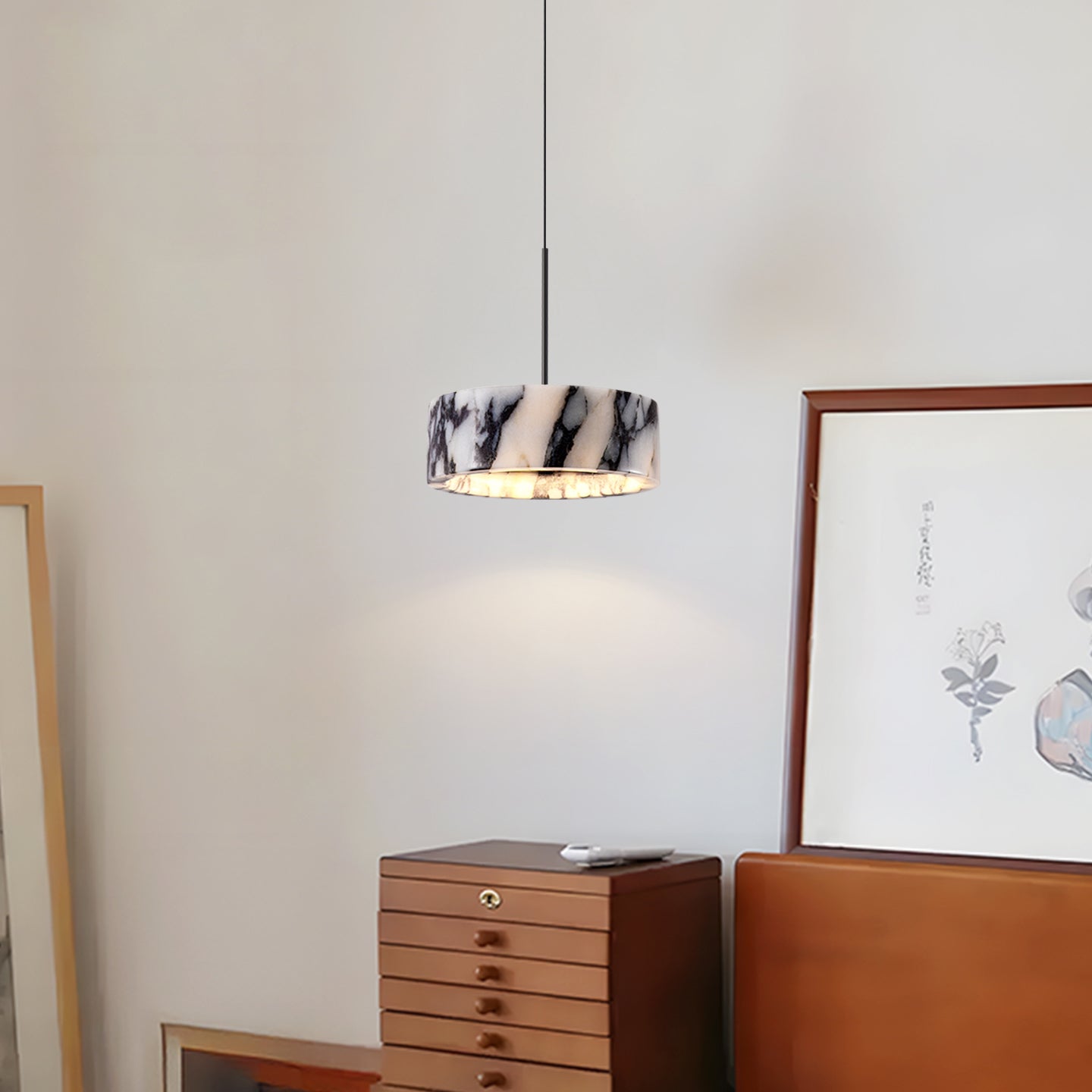 Elancourt Marble Pendant Lamp