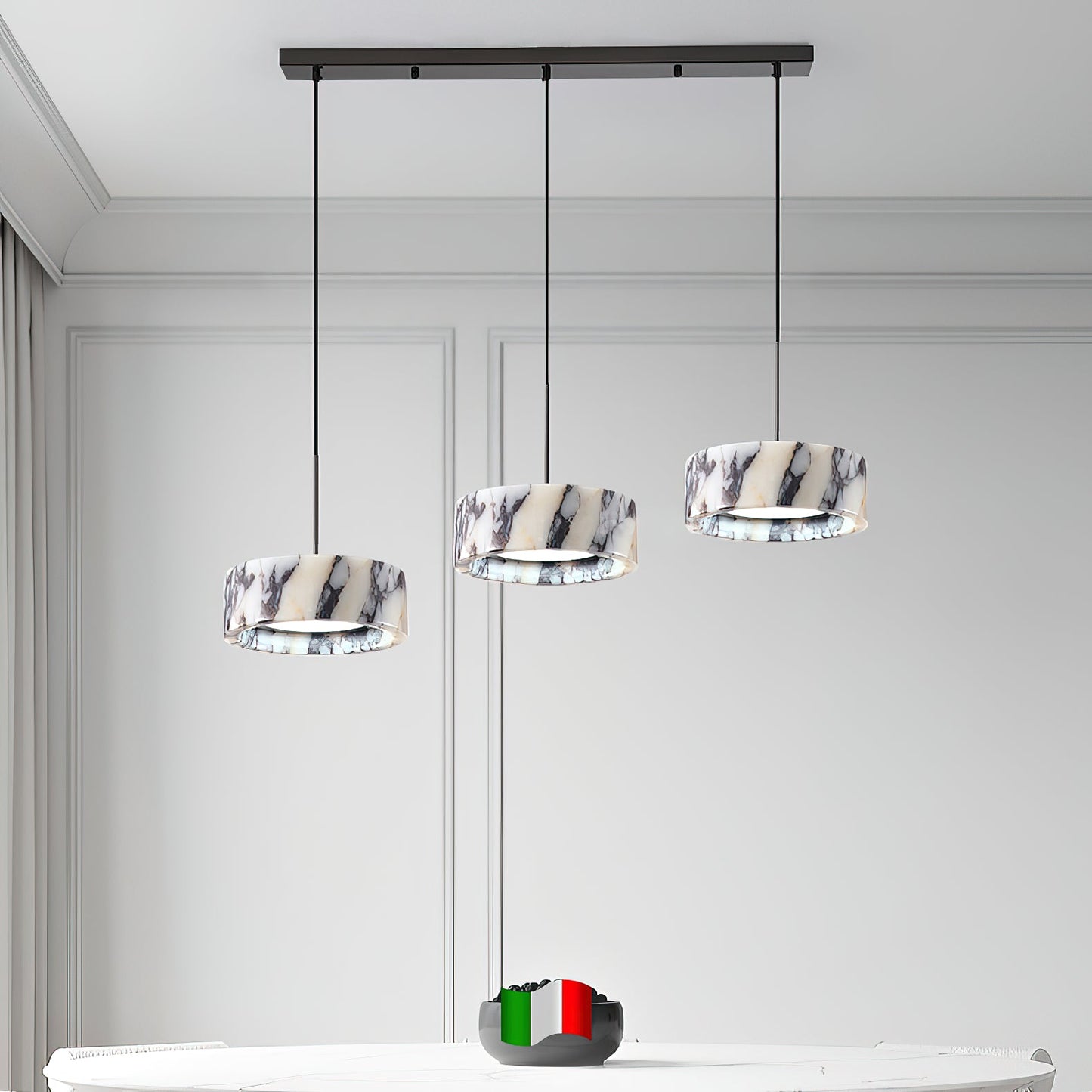 Elancourt Marble Pendant Lamp