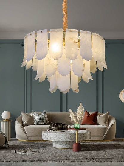 Elba Alabaster Chandelier