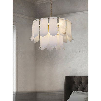 Elba Alabaster Chandelier